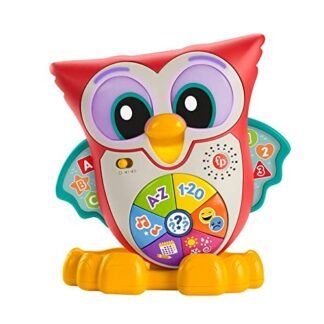 Fisher-Price Linkimals Brinquedo de bebê Coruja Olhos, Cor: Multicolorido (Brinquedos)