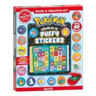Pokemon Color-In 3D Stickers (Klutz) - Klutz (Brinquedos)