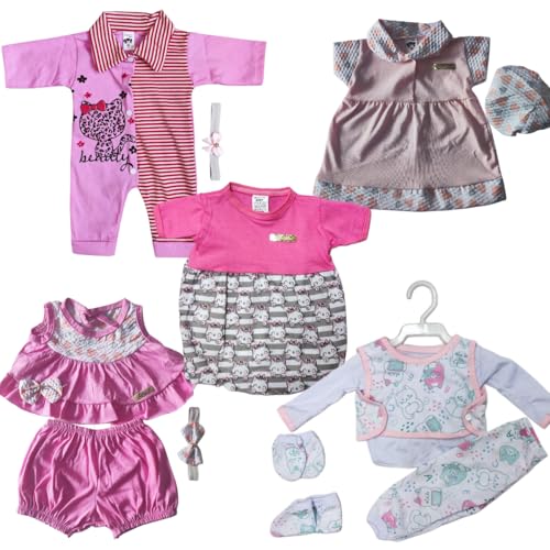 Lote com 5 roupinhas para bebê Reborn RN (Brinquedos) - Promos Disconecta