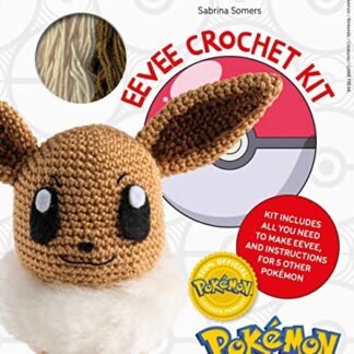 Pokemon Crochet Eevee Kit: Kit includes everything you need to make Eevee and instructions for 5 other Pokémon - Somers, Sabrina (Brinquedos)