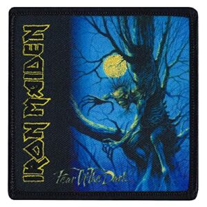 C&D Visionary Patch Iron Maiden Fear of The Dark Patch, azul, amarelo (CDs)