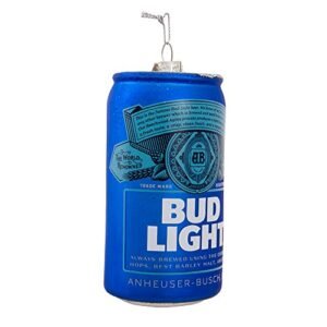 Kurt Adler Enfeite de vidro de lata de cerveja leve de 11,4 cm (Cervejas)