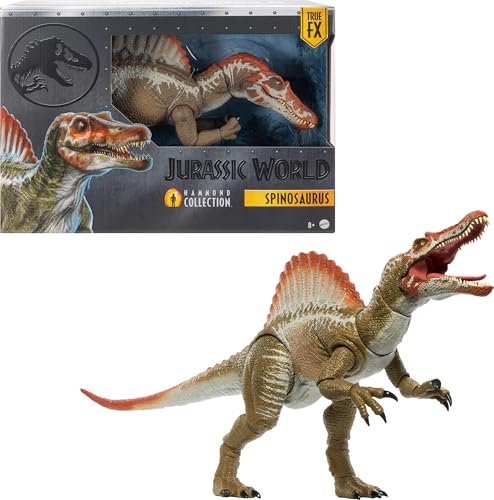 Jurassic World Hammond Collection Dinossauro de Brinquedo Spinosaurus para crianças a partir de 8 anos (Brinquedos)