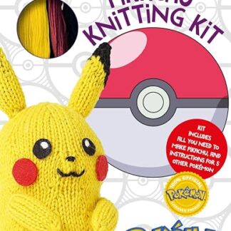 David & Charles: Kit de Tricô Pokémon - Pikachu e 5 Companheiros - Kit Completo com Agulhas, Lã, Enchimento e Instruções para 6 Pokémon - Boyette, Katie (Brinquedos)