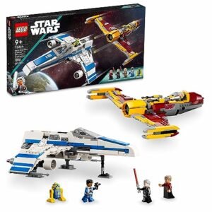 LEGO 75364 Star Wars - E-Wing da Nova República™ vs. Caça Estelar de Shin Hati™ 1056 Peças (Brinquedos)