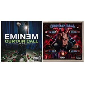 Curtain Call The Hits - Best Of Vol. 1 and Vol. 2 - Eminem Greatest Hits Double Vinyl LP Album Bundling - Eminem (Discos de Vinil)