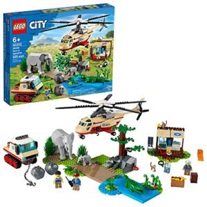 LEGO® City Operação para Salvar Animais Selvagens 60302 Kit de Construção (525 peças) (Brinquedos)