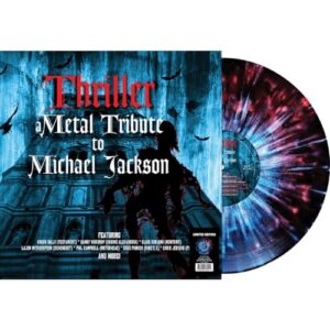 THRILLER - A METAL TRIBUTE TO MICHAEL JACKSON (RED/BLUE SPLATTER VINYL) - Various Artists (Discos de Vinil)