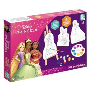 Nig Brinquedos Kit de Pintura Infantil Disney Princesas (Brinquedos)