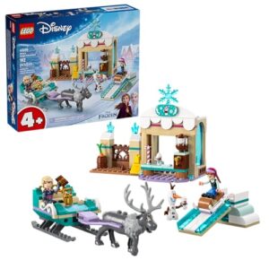 LEGO Disney Princess Aventura de Trenó da Anna 43256 (Brinquedos)