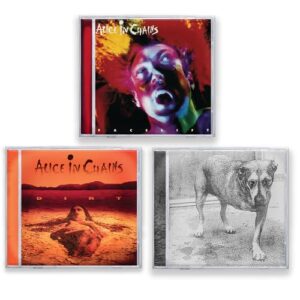 Alice In Chains 1990's Studio Discography Collection: Facelift / Dirt / Alice In Chains (Self-Titled) - Alice In Chains (CDs)
