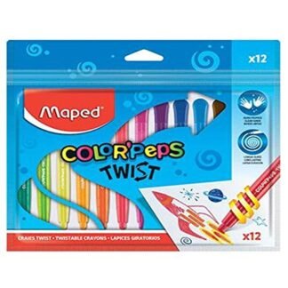 Giz, Maped, Color Peps Twist, 860612, 12 Cores (Brinquedos)