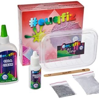 Slime, Kit 1 Clear Crunchy Slime, Euqfiz, I9 Brinquedos (Brinquedos)