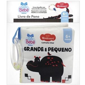 Baby Montessori - Contrastes fofos! Grande e pequeno - Mammoth World (Brinquedos)