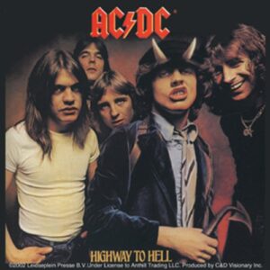 C&D Visionary Licenses Products AC/DC Highway to Hell Sticker (CDs)