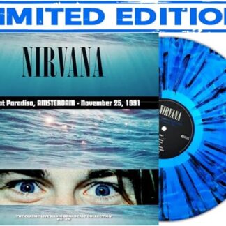 Nirvana - Live At Paradiso, Amsterdam, 1991 - Limited Color Edition [Blue Splatter Vinyl] - Nirvana (Discos de Vinil)