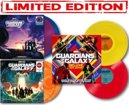 Guardians of the Galaxy Deluxe Collection - Vol.1 / Vol.2 / Vol.3 - Awesome Mix Vinyl Set - Guardians of the Galaxy (Discos de Vinil)