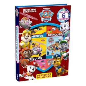Patrulha Canina Minha Mini Biblioteca - Primeiras Palavras - On Line Editora (Brinquedos)