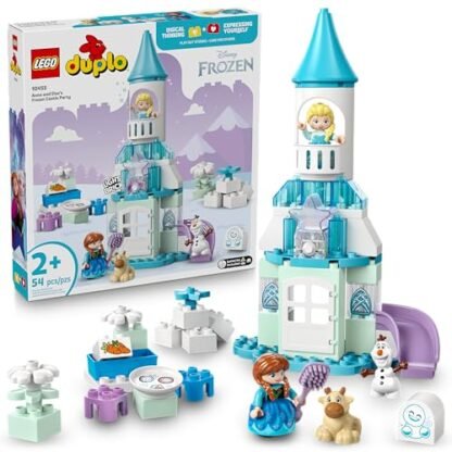 LEGO DUPLO Disney Festa no Castelo Congelado de Anna e Elsa 10455 (Brinquedos)