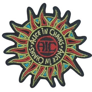 C&D Visionary Alice in Chains Sun Patch, verde, vermelho (CDs)