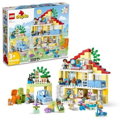 LEGO Set DUPLO Town 10994 Casa de Familia 3em1 218 peças (Brinquedos)