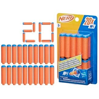 Refil Nerf N Series 20 Dardos N1 (Compatíveis Apenas com os Lançadores N Series) (Brinquedos)