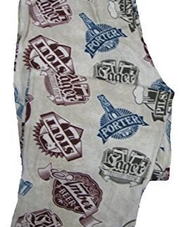 Pijama e calça masculina divertida com estampa de cerveja e mais cerveja, Beer Craft, Small (Cervejas)