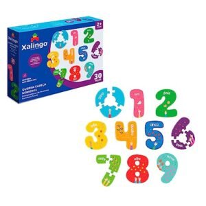 Quebra-Cabeça Números 30 peças Xalingo (Brinquedos)
