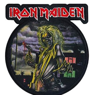 C&D Visionary Patch Eddie Iron Maiden, preto, vermelho (CDs)