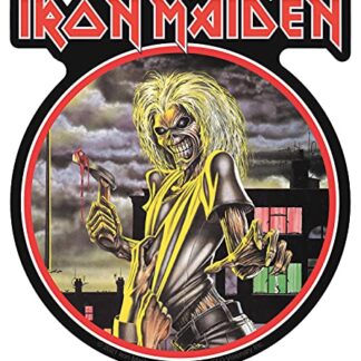 C&D Visionary Adesivo Iron Maiden Eddie, preto, vermelho (CDs)