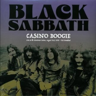 Casino Boogie: Live At The Montreux Casino. August 31st. 1970 - FM Broadcast (Colour Vinyl)-BLACK SABBATH (Discos de Vinil)