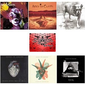 Alice in Chains: Complete Studio Album Discography - 6 CDs (Facelift / Dirt / Self Titled / Black Gives Way To Blue / The Devil Put Dinosaurs Here / Rainier Fog) + Bonus Art Card - Alice in Chains (CDs)