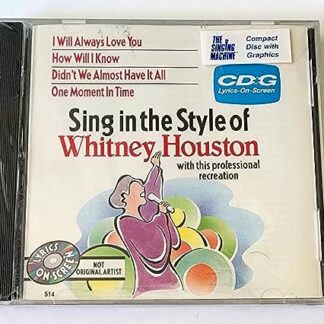 Karaoke: Whitney Houston - Various Artists (CDs)