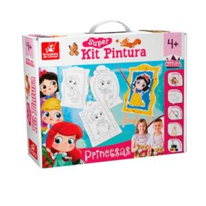 Super Kit Pintura Princesas 2570 Brincadeira De Criança (Brinquedos)