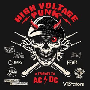 A Punk Tribute To Ac/dc (Various Artists) - RED/BLACK SPLATTER - Various Artists (Discos de Vinil)