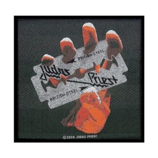 Judas Priest - British Razorblade Sew On Woven Patch (CDs)