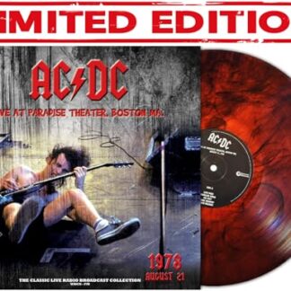 AC/DC - Live at Paradise Theater, Boston 1978 - Limited Edition Red Marble Vinyl - AC/DC (Discos de Vinil)