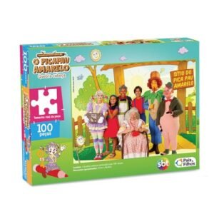 Pais & Filhos - Quebra Cabeça 100 PCS - O Picapau Amarelo (Brinquedos)