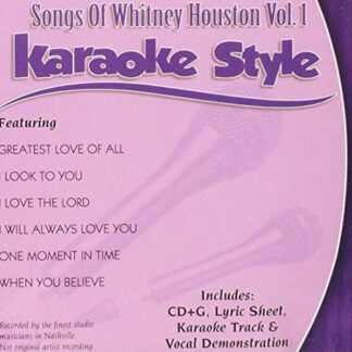Songs of Whitney Houston, Volume 1 - Houston, Whitney (CDs)