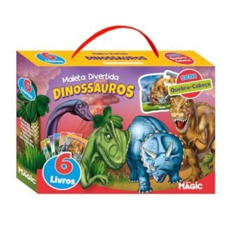 Dinossauros - Maleta Divertida - Magic Kids (Brinquedos)