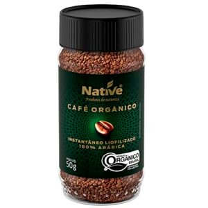Café Orgânico Solúvel Liofilizado, Native, 50g (Café)