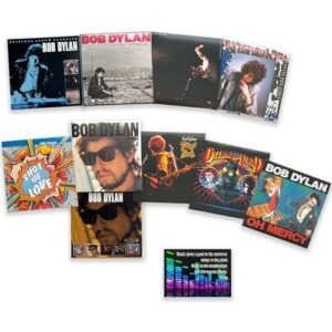 Bob Dylan 8 Album CD Collection: Shot Of Love / Infidels / Oh Mercy / Empire Burlesque / Down In The Groove / Under The Red Sky / Real Live / Dylan & The Dead / + Including Bonus Art Card (CDs)