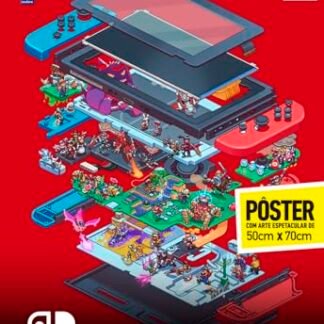 SWITCH EXPLOSÃO - Superpôster OLD!Gamer - Editora Europa (Brinquedos)