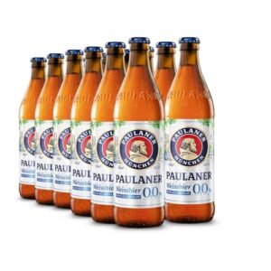 Cerveja Zero Álcool Paulaner Weissbier Garrafa 500ml (12 Un) (Cervejas)