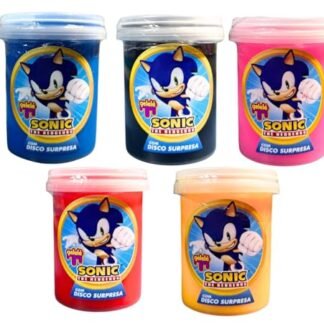 Slime Sonic Gelele Com Discos Surpresa (Brinquedos)