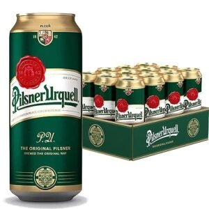 Cerveja Tcheca Pilsner URQUELL Lata 500ml (12 Latas) (Cervejas)