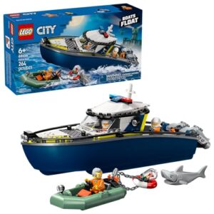 LEGO City Police Perseguição com Barco da Polícia 60456 (Brinquedos)
