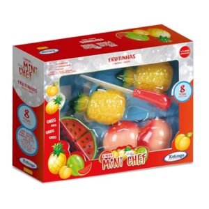 Brinquedo Mini Chef 8 Peças Frutinhas Xalingo - 2784.3 (Brinquedos)