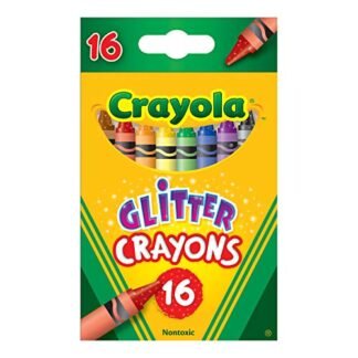 Crayola 16ct Multi-Colored Glitter Crayons (Brinquedos)