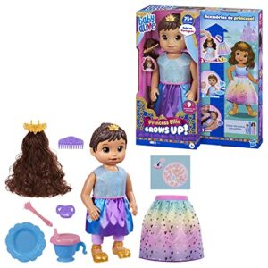 Baby Alive, Boneca Bebê Princess Ellie Grows Up! Castanha (Brinquedos)